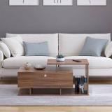 Furneaser Breezia Tea Table, Sofa Set, Center Table, Teapoy For Living Room, Engineered Wood Coffee Table