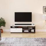 Furneaser Dubliss Tv Unit With Door | TV Cabinet | TV Table | TV Stand | Engineered Wood TV Entertainment Unit