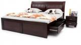 Furnicity Engineered Wood Queen Bed With Storage