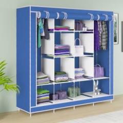 Furnigully 12 Shelves Storage Rack PP Collapsible Wardrobe