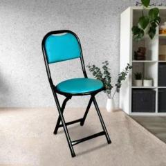 Furnimax Folding Stool Chair with Foot Rest for Home & Kitchen/Restaurant/Cafe Metal Outdoor Chair