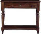 Furniselan Sheesham Wood Console Table With Stoarge For Living Room/Bed Room Solid Wood Console Table