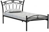 Furniturekraft 2039 Single Bed In Black Colour