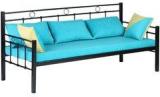 Furniturekraft 8081 Day Bed In Black Colour