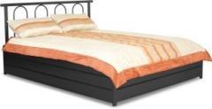 Furniturekraft Double Metal Queen Bed With Storage