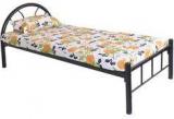 FurnitureKraft Full Metal Single Bed