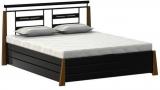 FurnitureKraft King Bed With Hydraulic Storage