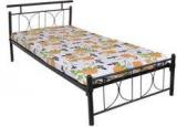 FurnitureKraft Metal Single Size Bed