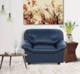 Furniturekraft Micro Leatherette 1 Seater Sofa