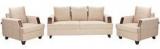 FurnitureKraft Roman Reverie 3+ 1+1 Seater Sofa In Beige Colour