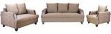 FurnitureKraft Roman Reverie 3 +2+1 Seater Sofa Set In Brown Colour