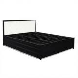 Furniturekraft Shanghai Metal Queen Bed With Storage