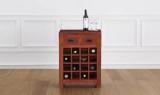 Furnspace Camden Bar Cabinet Solid Wood Bar Cabinet