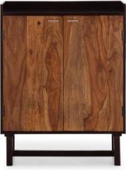 Furnspace David Bar Cabinet Solid Wood Bar Cabinet