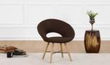 Furnspace Laze Round Dining Chair Solid Wood Dining Chair