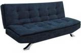 Furny Cosy SuperSoft Sofa Bed In Dark Blue Colour