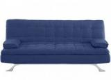 Furny Cosy SuperSoft Sofa Bed In Dark Blue