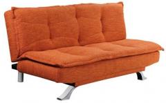 Furny Cosy SuperSoft Sofa Bed in Orange Colour