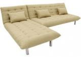 Furny Furny L Shaped Sofa Bed In Biege Colour