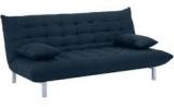 Furny Madison Queen Size Sofa Bed In Dark Blue Colour