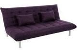 Furny Madison Queen Size Sofa Bed In Purple Colour