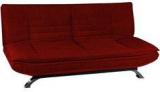 Furny Wonder 3 Seater Sofa Bed In Maroon Colour