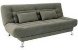 Furny Zuri Supersoft Sofa Bed In Green Colour