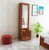 Ganpati Arts Sheesham Cairo Dressing Table With 2 Drawer Storage For Living Room Bedroom Solid Wood Dressing Table