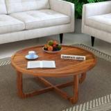 Ganpati Arts Sheesham Wood Center Table/Coffee Table For Living Room Home Solid Wood Coffee Table