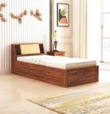 Ganpati Arts Sheesham Wood Single Palang/Bed For Kids Room/Guest Room Solid Wood Single Box Bed