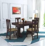 Ganpati Arts Solid Wood 4 Seater Dining Set