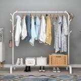 GK JLPV Metal Multi functional Heavy Duty Garment Stand Cloth Rack Freestanding Storage Carbon Steel Collapsible Wardrobe