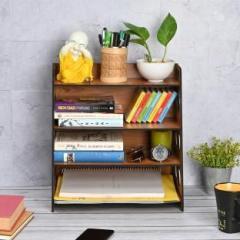 Gkd Book Shelf For Table Desk Organizer Home Decor Storage Rack Book Shelf For Wall Engineered Wood Open Book Shelf