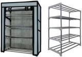 Glowsilk Carbon Steel Collapsible Carbon Steel Collapsible Wardrobe