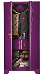 Godrej Interio Centurion Novus Steel Wardrobe With ESX Lock In Mystic Purple Colour