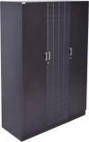 Godrej Interio Chocolate Engineered Wood 3 Door Wardrobe