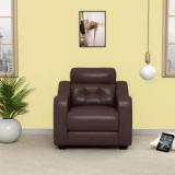 Godrej Interio Divine Leatherette 1 Seater Sofa