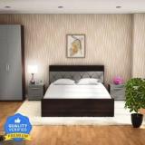 Godrej Interio Engineered Wood King Box Bed