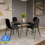 Godrej Interio Franky And Kalyx Metal 4 Seater Dining Set