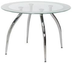 Godrej Interio Headen Four Seater Dining Table In Silver Colour