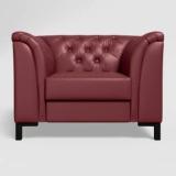 Godrej Interio Leatherette 1 Seater Sofa