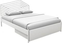 Godrej Interio Liva illusion Metal Queen Drawer Bed