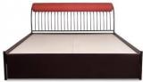 Godrej Interio Liva Piano Metal Queen Drawer Bed