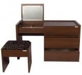 Godrej Interio Melissa Dressing Table In Dark Oak Finish