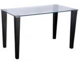 Godrej Interio Mini Quad Four Seater Dining Table In Black Finish