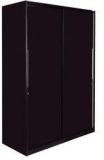 Godrej Interio Slide N Store Wardrobe In Wine Red Finish