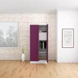 Godrej Interio Slimline 2 Door With Locker Metal Almirah