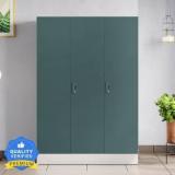 Godrej Interio Slimline 3 Door with Locker, Drawer Metal Almirah