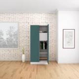 Godrej Interio Slimline With Locker 2 Door Metal Almirah