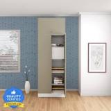 Godrej Interio Slimline With Locker & Drawer Metal 2 Door Almirah